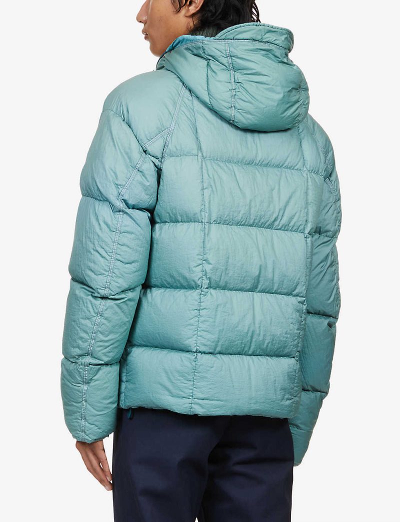 Anorak padded shell-down hooded jacket