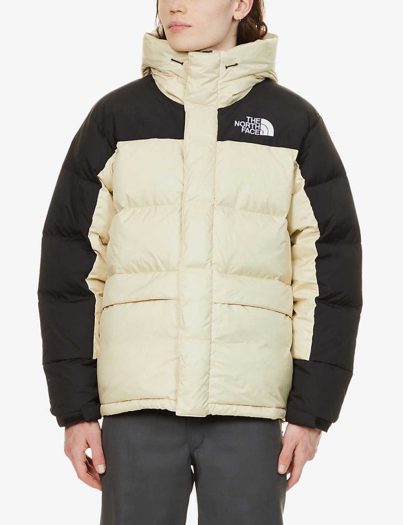Himalayan padded shell-down hooded puffer jacket