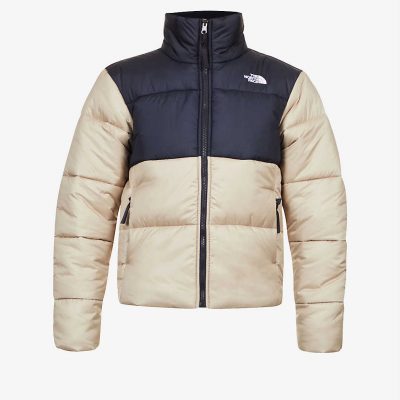 Saikuru high-neck padded shell jacket