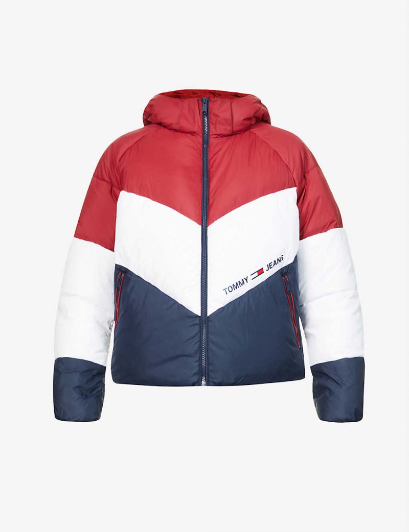 Essential Down chevron shell jacket