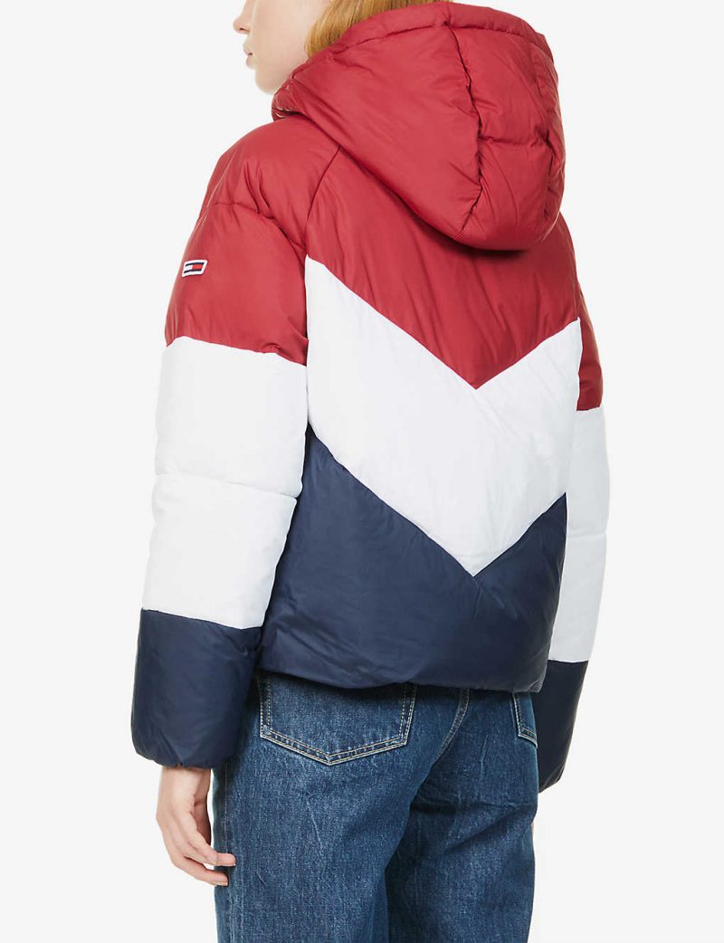 Essential Down chevron shell jacket
