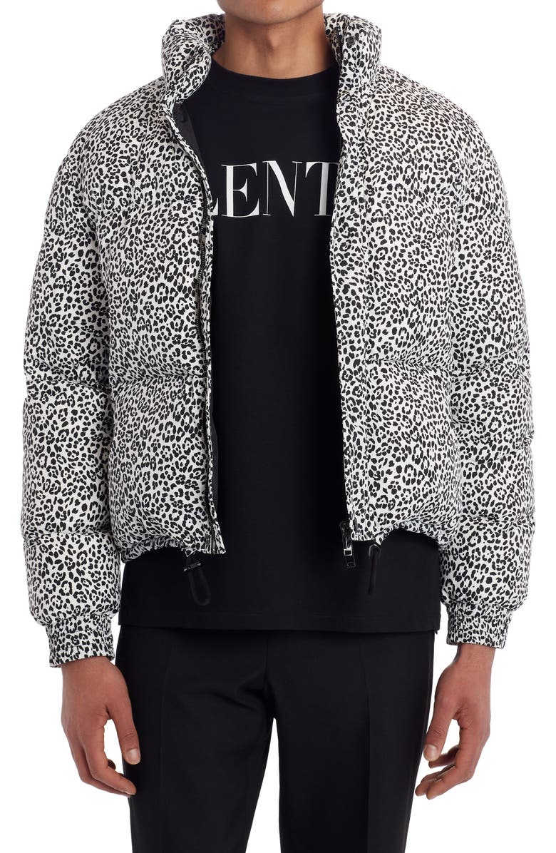 Animalier Printed Puffer Jackets - The Puffer Jackets