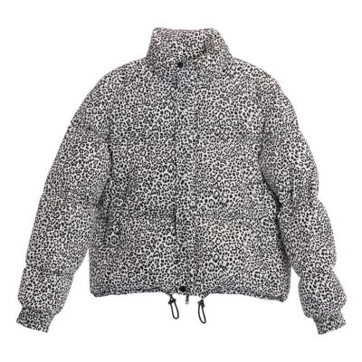 Animalier Print Puffer Coat VALENTINO