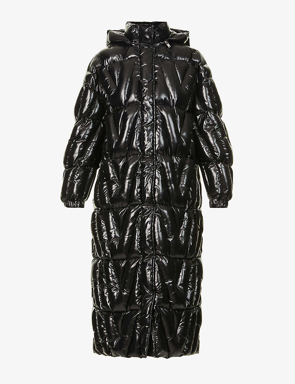 Logo Quilted Padded Shell Coat - The Puffer Jackets