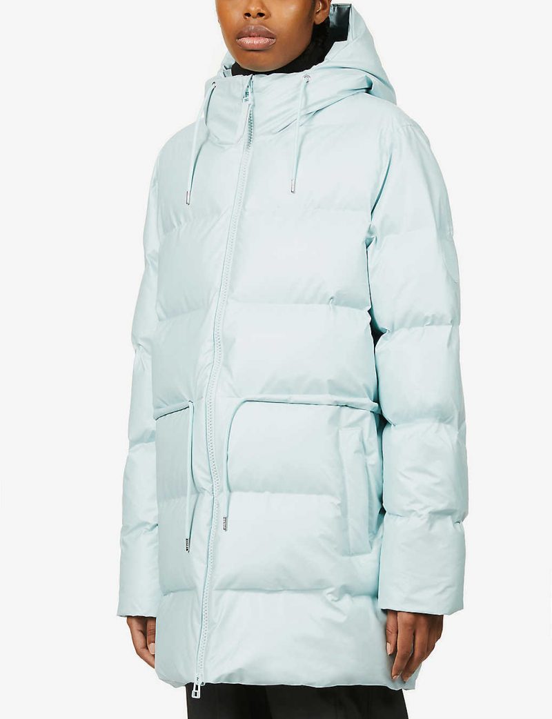 Padded shell puffer jacket