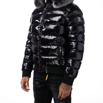 Avenue George V Paris Down Black Jacket
