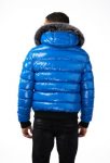 Avenue George V Paris Down Royal Blue Jacket