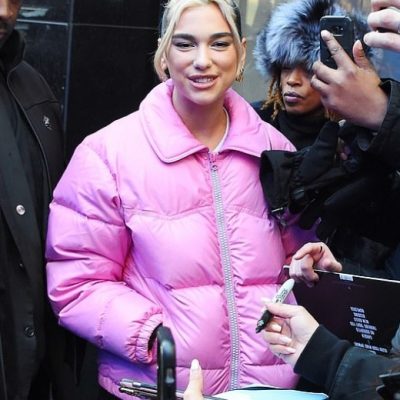 Dua Lipa Punk Puffer Jacket