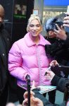 Dua Lipa Punk Puffer Jacket
