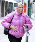 Dua Lipa Punk Puffer Jacket