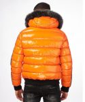 George V Paris Orange Bomber Jacket
