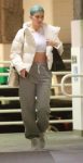 Kylie Jenner White Puffer Jacket