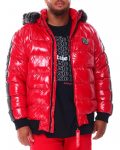 Robert Phillipe Glazed Nylon Puffer Jacket