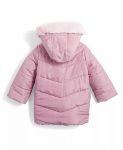 Baby Girls Hooded Pink Parka