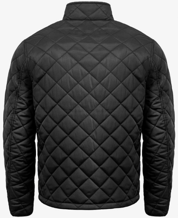 Men’s Diamond Quilted Black Jacket The Puffer Jackets