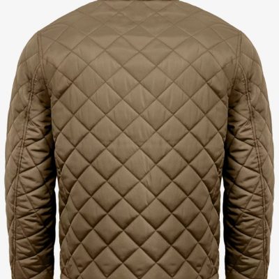 Men’s Diamond Quilted Olives Jacket