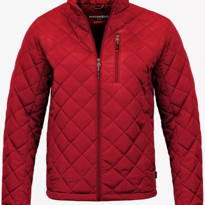 Men’s Diamond Quilted Red Jackets