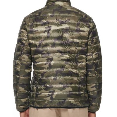 Men’s Down Packable Quilted Camo Jacket
