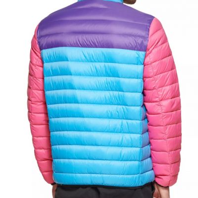 Men’s Down Packable Quilted Pink Jacket