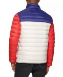 Men’s Down Packable Quilted Purple Puffer Jacket