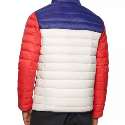 Men’s Down Packable Quilted Purple Jacket