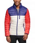 Men’s Down Packable Quilted Purple Puffer Jacket