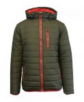 Men’s Puffer Bubble Olive Jacket