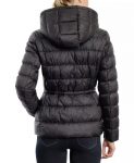 Women’s Hooded Black Puffer Coat