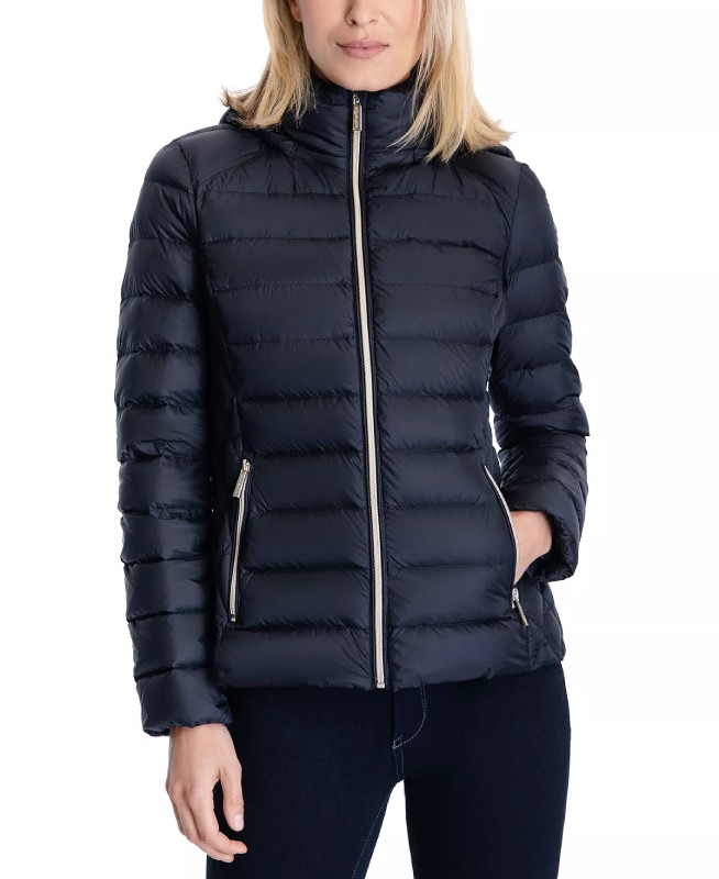 Women's Hooded Packable Down Puffer Jacket - MLJ