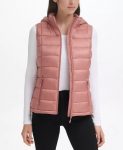 Women’s Packable Hooded Rose Puffer Vest