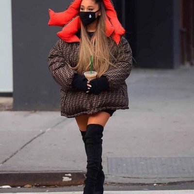 Ariana Grande Singer Puffer Jacket