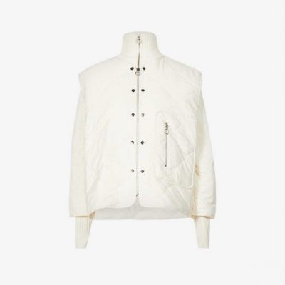 Bruno Padded Shell White Jacket