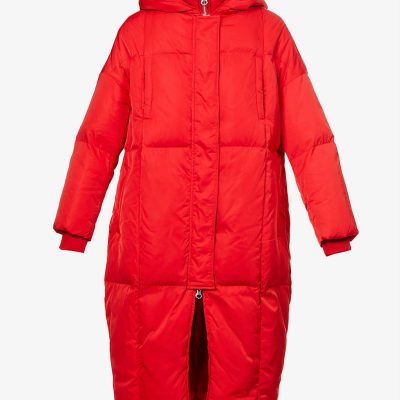 Heavyweight Down Filled Shell Hooded Jacket