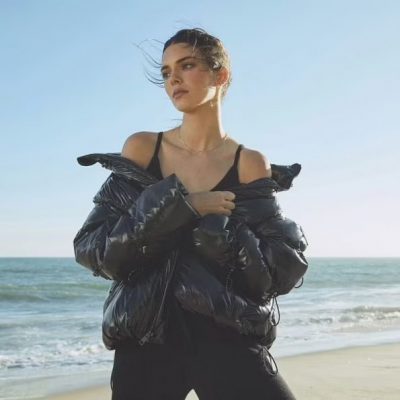 Kendall Jenner Puffer JOJO Black Jacket