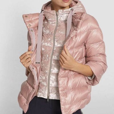 Light Pink Puffer Jacket