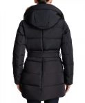 Women’s Faux-Fur-Collar Hooded Down Puffer Coat