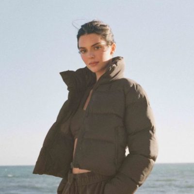 Kendall Jenner Brown Puffer Jacket