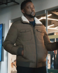 Cliff Mcgrath Elsbeth Brown Shearling Puffer Jacket