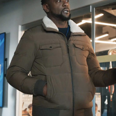 Cliff Mcgrath Elsbeth Brown Shearling Puffer Jacket