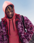 Juice Wrld Camo Puffer Jacket