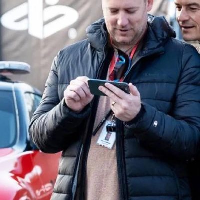 Neill Blomkamp Gran Turismo Black Puffer Jacket