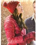 The Christmas Promise Torrey Devitto Puffer Coat