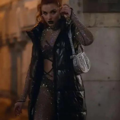 Elite S07 Chloe Black Puffer Vest