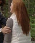 Morgan Kohan Sullivan’s Crossing White Puffer Vest