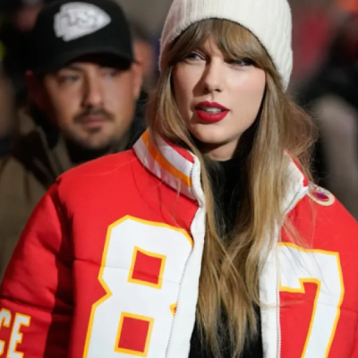 Taylor Swift Chiefs Red Puffer Jacket